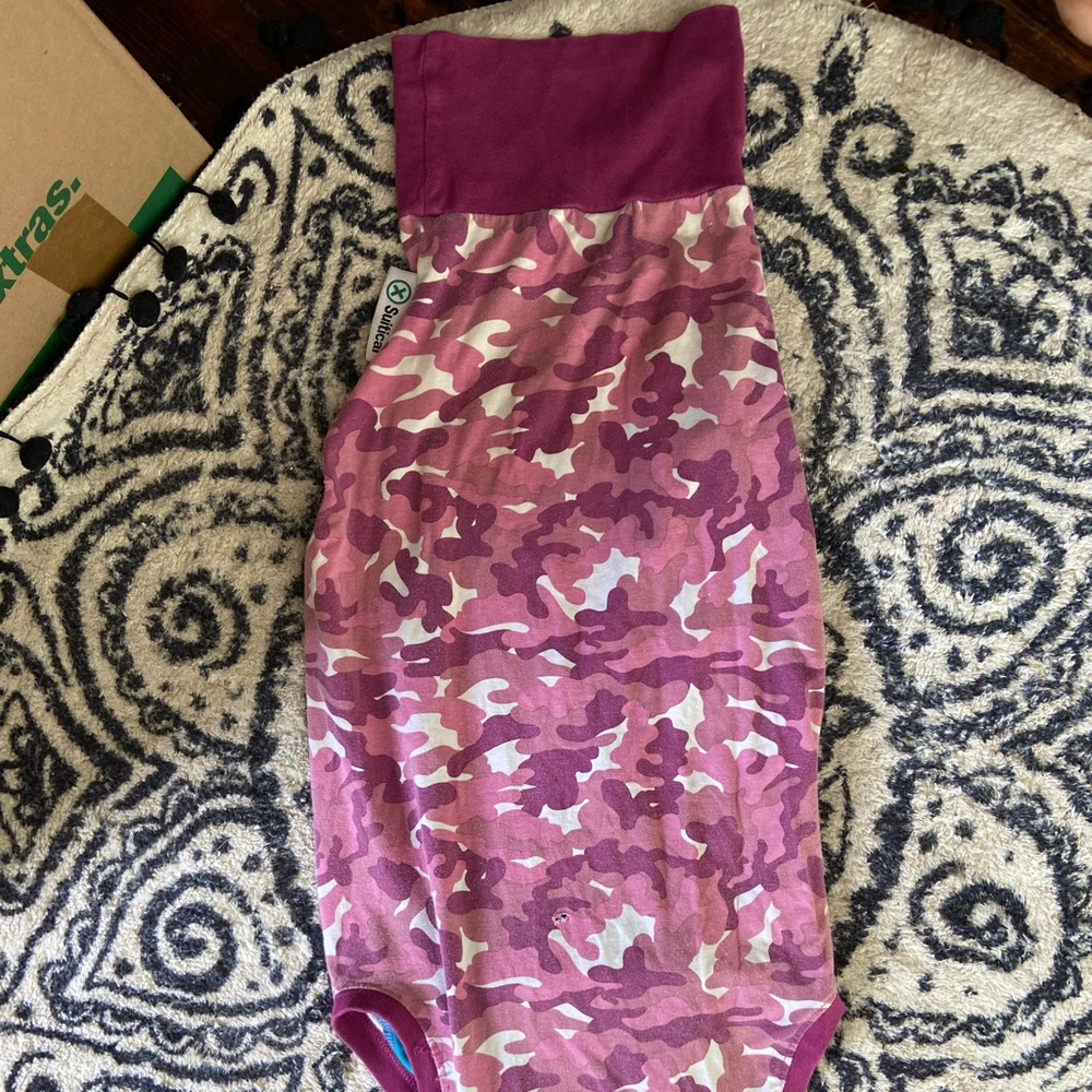 Dog recovery suit
